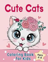 Cute cats coloring for sale  Delivered anywhere in UK