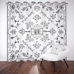 Baroque texture curtain for sale  Delivered anywhere in USA 