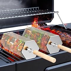 Rolling grill baskets for sale  Delivered anywhere in USA 