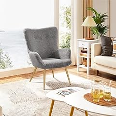 Yaheetech boucle armchair for sale  Delivered anywhere in UK