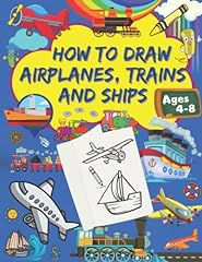 Draw airplanes trains for sale  Delivered anywhere in USA 