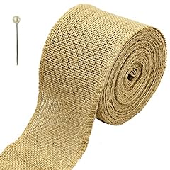 Hessian burlap ribbon for sale  Delivered anywhere in UK