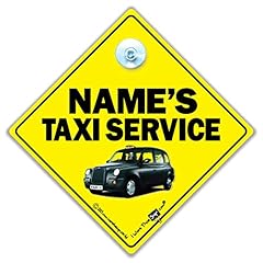 Personalised taxi sign for sale  Delivered anywhere in UK