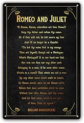 Metal signs romeo for sale  Delivered anywhere in UK