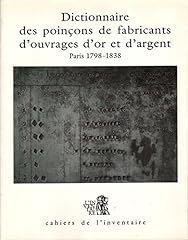 Dictionnaire poinçons fabrica d'occasion  Livré partout en France