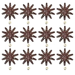 12pcs flower rhinestone for sale  Delivered anywhere in UK
