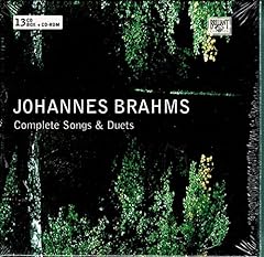 Brahms complete songs gebraucht kaufen  Wird an jeden Ort in Deutschland