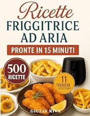 Ricette friggitrice aria usato  Spedito ovunque in Italia 