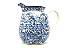 Polish pottery pitcher for sale  Delivered anywhere in USA 