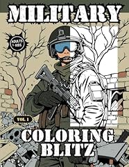 Military coloring blitz for sale  Delivered anywhere in USA 