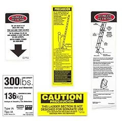 Werner 300 LB Fiberglass Extension Ladder Label Kits for sale  Delivered anywhere in USA 