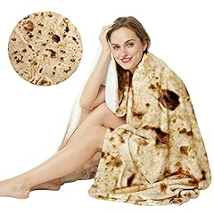 Burrito tortilla throw for sale  Delivered anywhere in USA 