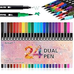 Dual brush markers for sale  Delivered anywhere in USA 