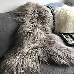Icelandic sheepskin rug for sale  Delivered anywhere in UK