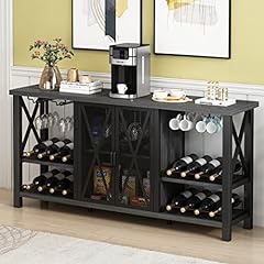 Used, O&K FURNITURE Wine Bar Cabinet for Liquor and Glass for sale  Delivered anywhere in USA 