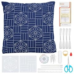 Webeedy sashiko pillowcase for sale  Delivered anywhere in UK