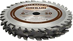 OSHLUN SDS-0630 6-Inch 30 Tooth Stack Dado Set with for sale  Delivered anywhere in USA 