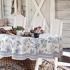 Blue floral oval for sale  Delivered anywhere in UK