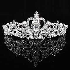 Crystal rhinestone tiara for sale  Delivered anywhere in UK