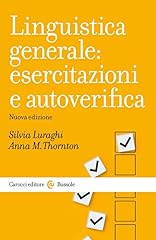 Linguistica generale esercitaz usato  Spedito ovunque in Italia 