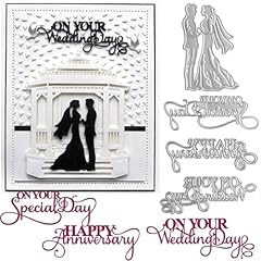 4pcs wedding dies for sale  Delivered anywhere in UK