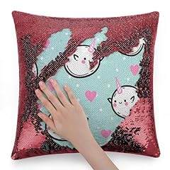 Woezkex glitter pillow for sale  Delivered anywhere in USA 