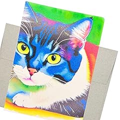 Artistic cat greeting for sale  Delivered anywhere in USA 