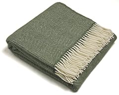 Wool throw blanket for sale  Delivered anywhere in UK