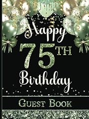 75th birthday guest for sale  Delivered anywhere in USA 