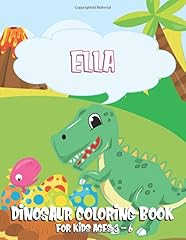 Ella dinosaur coloring for sale  Delivered anywhere in USA 
