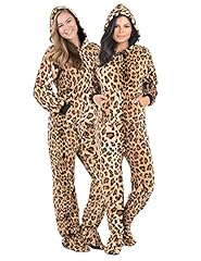 Footed pajamas cheetah for sale  Delivered anywhere in USA 