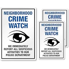 Smartsign neighborhood crime for sale  Delivered anywhere in USA 