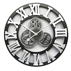 Wall clock metal for sale  Delivered anywhere in UK