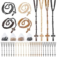 Set wooden rosary for sale  Delivered anywhere in USA 