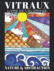 Vitraux livre coloriage d'occasion  Livré partout en France