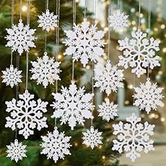 36pcs white snowflake for sale  Delivered anywhere in USA 