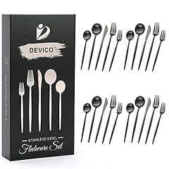 Devico matte silverware for sale  Delivered anywhere in USA 