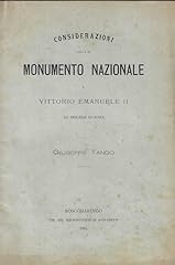 Considerazioni circa monumento usato  Spedito ovunque in Italia 