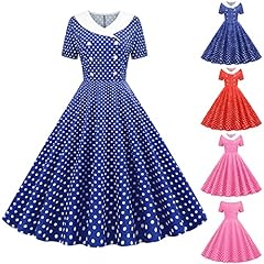 Polka dot dresses for sale  Delivered anywhere in UK