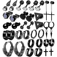 Pairs earrings men for sale  Delivered anywhere in USA 