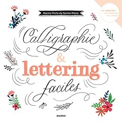 Calligraphie lettering faciles d'occasion  Livré partout en France