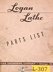Logan 825 Lathe, Parts List Manual for sale  Delivered anywhere in USA 