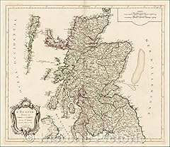 Historic map ecosse for sale  Delivered anywhere in USA 
