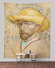 YAEKILKE Van Gogh all artwork Tapestry, Self-portrait Wall Hanging for Home Bedroom, Abstract Oil Painting Vintage Aesthetics Dorm Background,Artistic World Classic Famous Art Décor for sale  Delivered anywhere in Canada