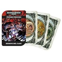 Warhammer carte gioco usato  Spedito ovunque in Italia 