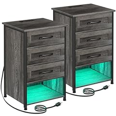 Loakekel nightstands set for sale  Delivered anywhere in USA 