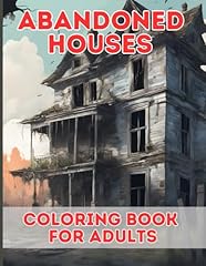Abandoned houses coloring for sale  Delivered anywhere in UK