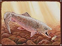 Brown trout rustic for sale  Delivered anywhere in USA 