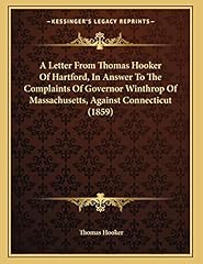 Letter thomas hooker for sale  Delivered anywhere in USA 
