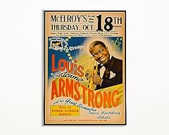 Louis armstrong retro for sale  Delivered anywhere in USA 